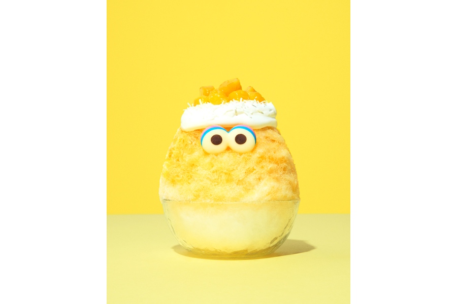 「SESAME STREET MARKET(セサミストリートマーケット)」で販売されるビッグバード(マンゴー&ココナッツ1480円)