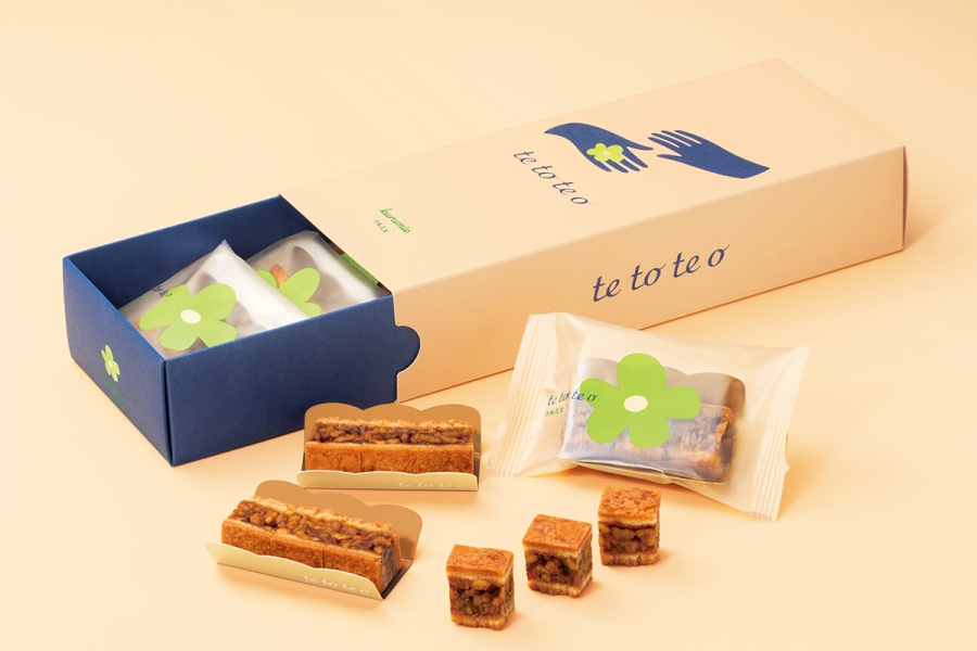 「大丸梅田店」に登場する「tetoteo クルミエ」(3個・720円、5個・1200円、10個・2400円)