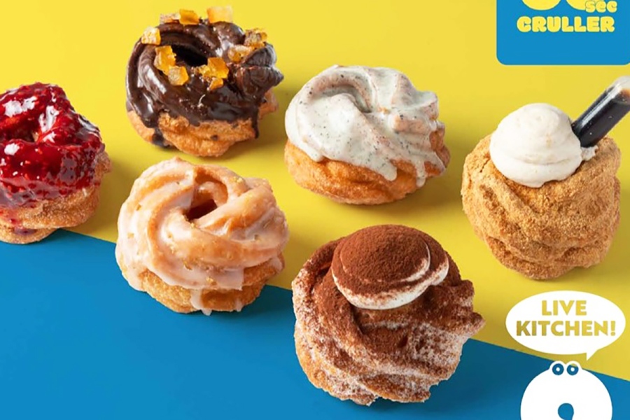 DONUTS2026_0716_6 | Lmaga.jp 「60 sec CRULLER by ON SUGAR」のCitrus Glaze(1個391円)、Kinako Cream(1個431円)ほか