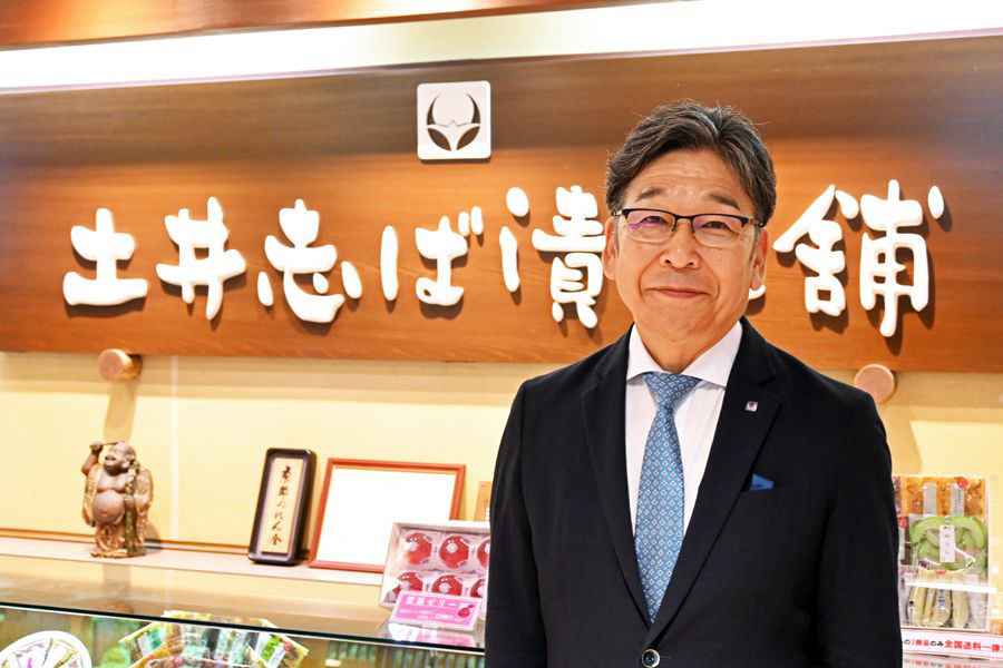 「土井志ば漬本舗」5代目・代表取締役社長 土井健資さん(2026年6月撮影)