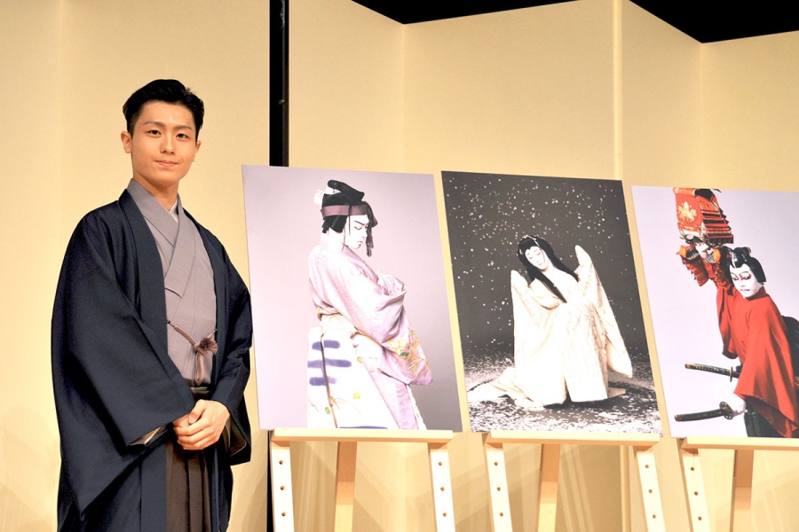 「昨年よりも成長した姿を見せたい」と、10月の『市川團子 新翔 春秋会』への意気込みを語った市川團子(7月13日・京都市内)