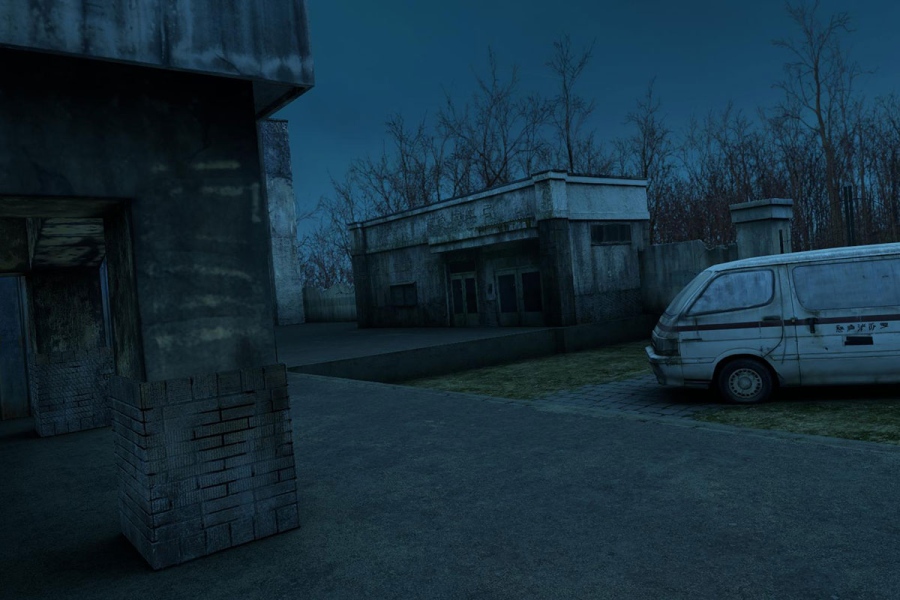 senritsumeikyu_sadako5 | Lmaga.jp バーチャル迷宮では、「片手を開き、握る」というアクションで写真撮影可能。現実世界さながらのグラフィックに驚く ©富士急ハイランド©KADOKAWA