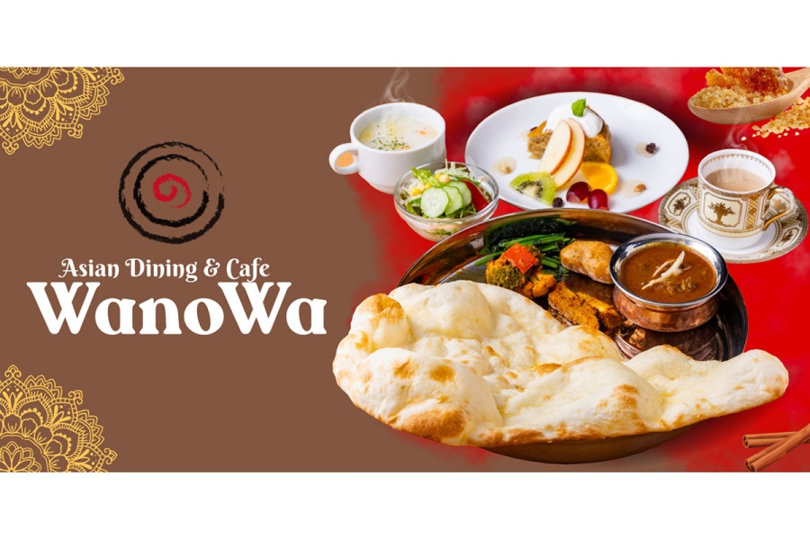 「天王寺ミオ」本館11階に、8月21日オープンする「Asian Dining&Café WanoWa(アジアンダイニング&カフェ わのわ)」