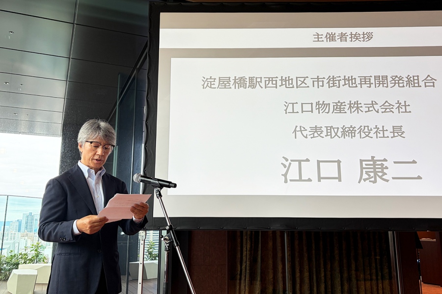 「江口物産」の代表取締役社長・江口康二さん