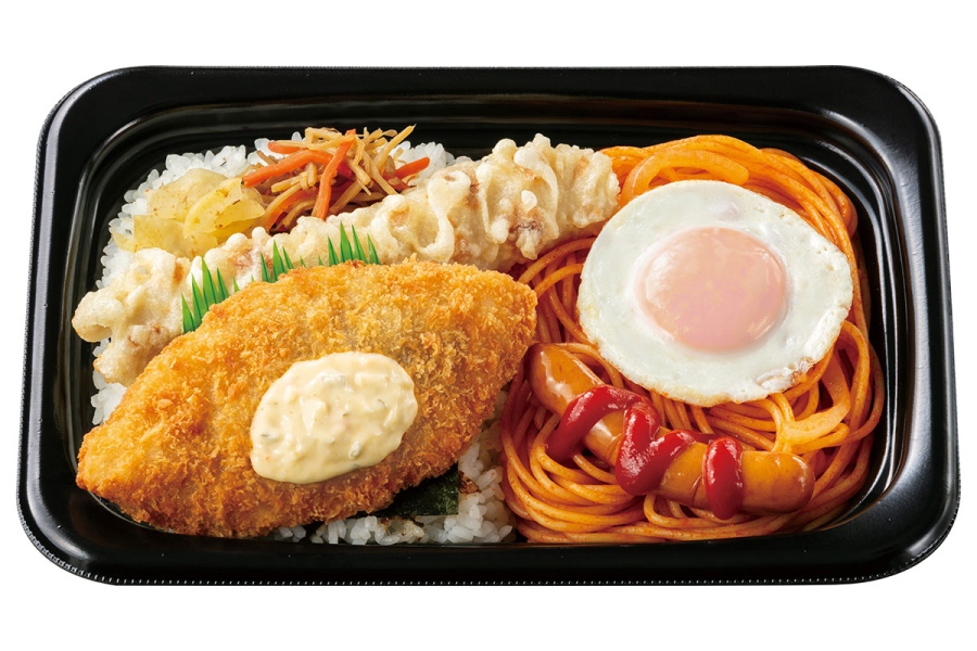 hottomottootokunoriben20260817_5 | Lmaga.jp ほっともっと「のり弁×ナポリタン BIGのりタル弁当(ナポリタン)」(キャンペーン価格:670円~680円)