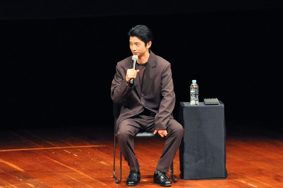 kaname_ogata0809_3 | Lmaga.jp 「大河ドラマ『豊臣兄弟!』 トークライブ in高島・大溝」に登場、織田信澄を演じた緒形敦(8月9日・滋賀県高島市)