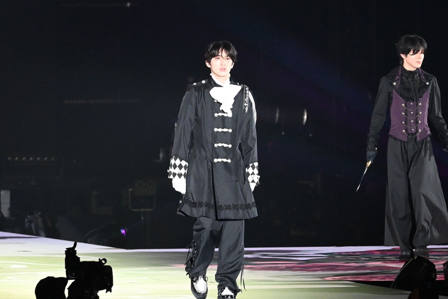 kancole26aw_tagright4 | Lmaga.jp 『KANSAI COLLECTION 2026 AUTUMN&WINTER』のランウェイに登場したTAGRIGHT・ジェイ(8月13日/大阪市西区)