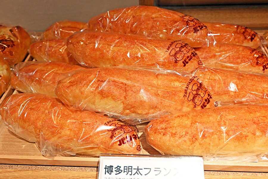nishinomiya_pannel_mentai | Lmaga.jp ヤマダストアー西宮店への出店を機に生まれた人気メニュー、博多明太フランス000円