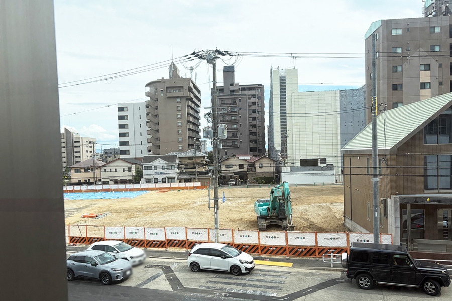 ashiya2026_0902_1 | Lmaga.jp 再開発中の「JR芦屋駅」南側(Lmaga.jp撮影)