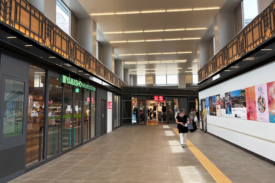 ashiya2026_0902_6 | Lmaga.jp 「JR芦屋駅」にはユニクロなどもオープン(Lmaga.jp撮影)