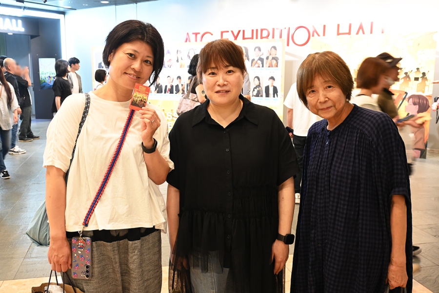 chill2026_0914_3 | Lmaga.jp 大阪と兵庫から訪れた母娘&友達のお客さんは、原曲のアレンジや楽器のパート割に注目して、コンサートを満喫したそう(Lmaga.jp撮影)