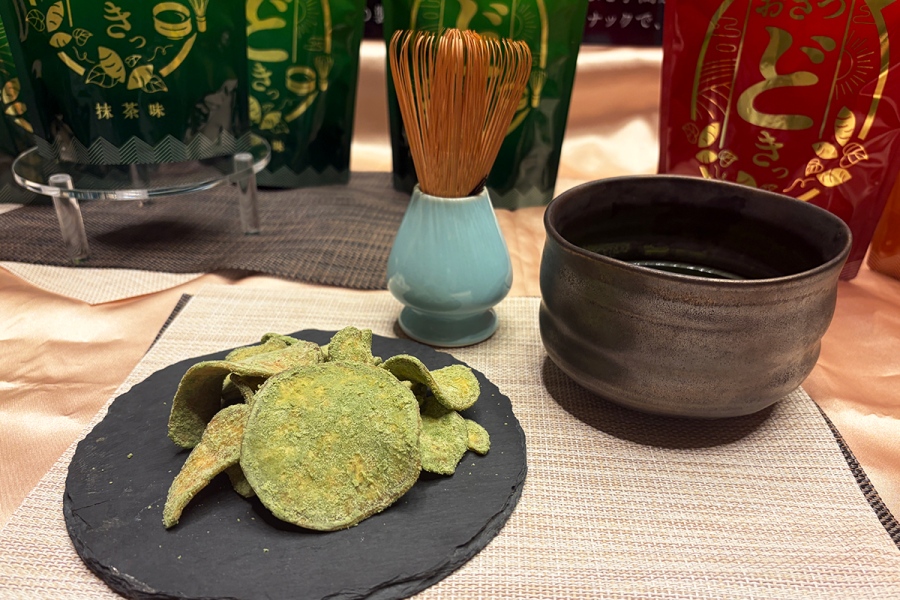 hankyu2026_0917_15 | Lmaga.jp 「おさつどきっ」の京都「祥玉園」の抹茶を使った「抹茶味」(648円・60g/Lmaga.jp撮影)