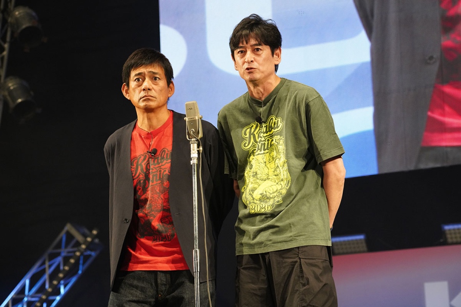 koyabusonic_0922geinin9 | Lmaga.jp 『コヤブソニック2026』でネタを披露する博多華丸・大吉(9月22日)