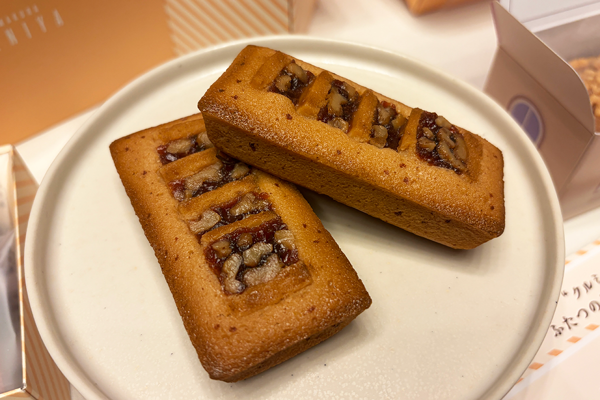 【関西唯一】「クルミッ子」のフィナンシェ、大阪に初登場!人気の焼き菓子が“いつでも”買える