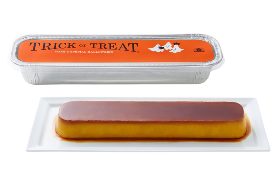 morozoffhalloween20260929_1 | Lmaga.jp モロゾフのハロウィンスイーツ「パンプキンプリン」たっぷりサイズ