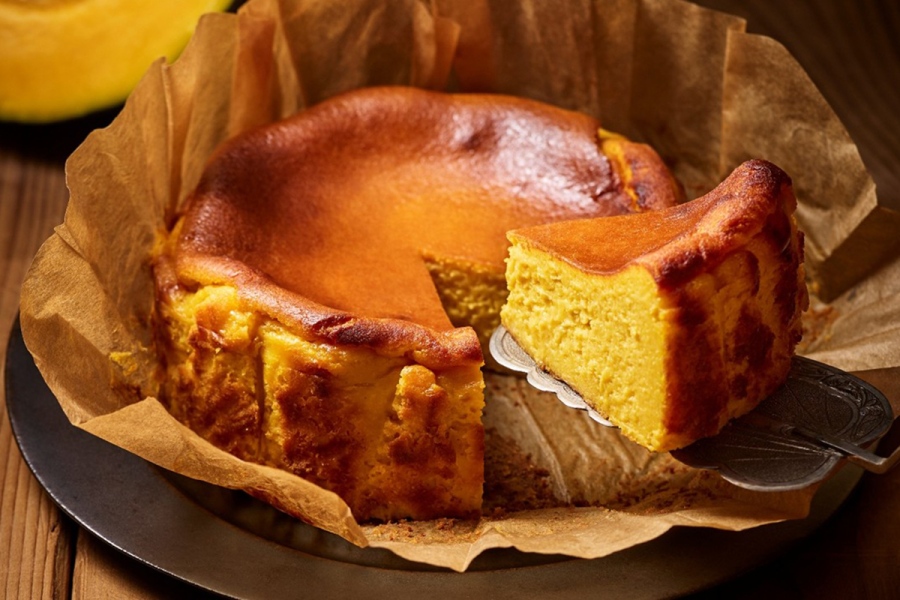 morozoffkabochacheese20260925_1 | Lmaga.jp モロゾフ「クリームリッチチーズケーキ(北海道産かぼちゃ使用)」