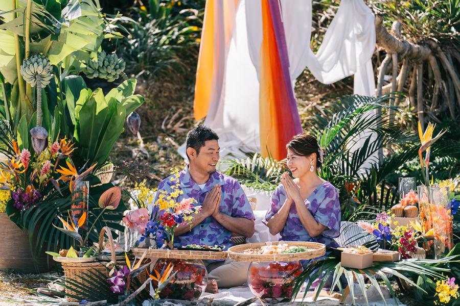 okinawa_tsuika_60 | Lmaga.jp 結婚10周年、20周年…と、節目の記念日ごとに訪れて、特別なディナーや記念撮影を楽しむのもオススメ