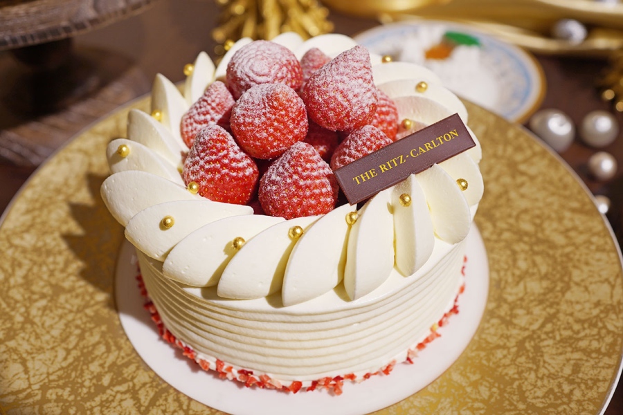 ritzcarltonxmascake_202609_15 | Lmaga.jp 「ベリーノエル」1万1000円/直径約15センチ(9月15日撮影/Lmaga.jp)