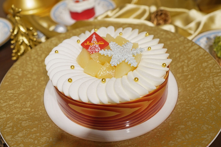 ritzcarltonxmascake_202609_17 | Lmaga.jp 「ペアー フェリス ウィール」9500万円/直径約15センチ(9月15日撮影/Lmaga.jp)
