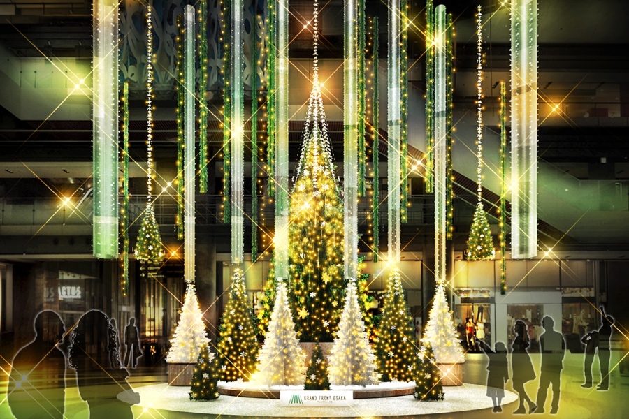 GRANDWISHCHRISTMAS2026_1016_2 | Lmaga.jp 『GRAND WISH CHRISTMAS 2026』のメインクリスマスツリー「Evergreen Forest Tree」(イメージ)