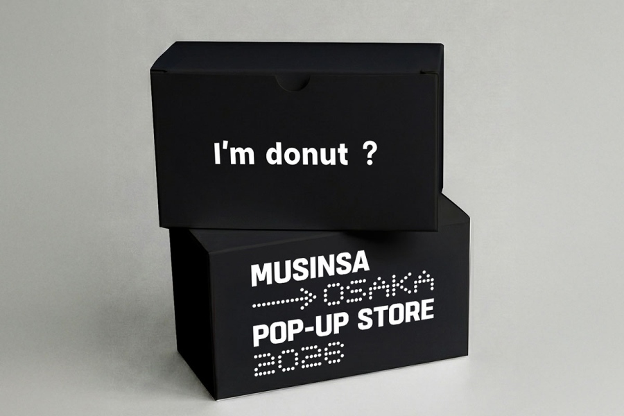 musinsa_202610_1 | Lmaga.jp 『MUSINSA Osaka Pop-Up Store 2026』で販売される「I'm donut?」の「MUSINSA限定BOX」(ドーナツ4種類)