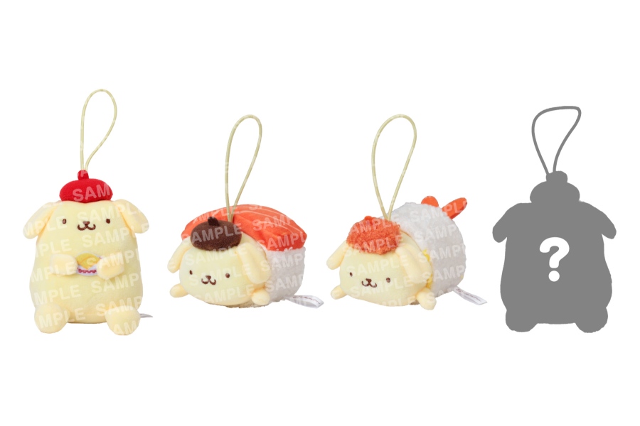 pomupomupudding_mascot1 | Lmaga.jp 10月21日から「第2弾 ポムポムプリン コラボマスコット付き ソフトドリンク」1320円~のマスコットは全4種イメージ