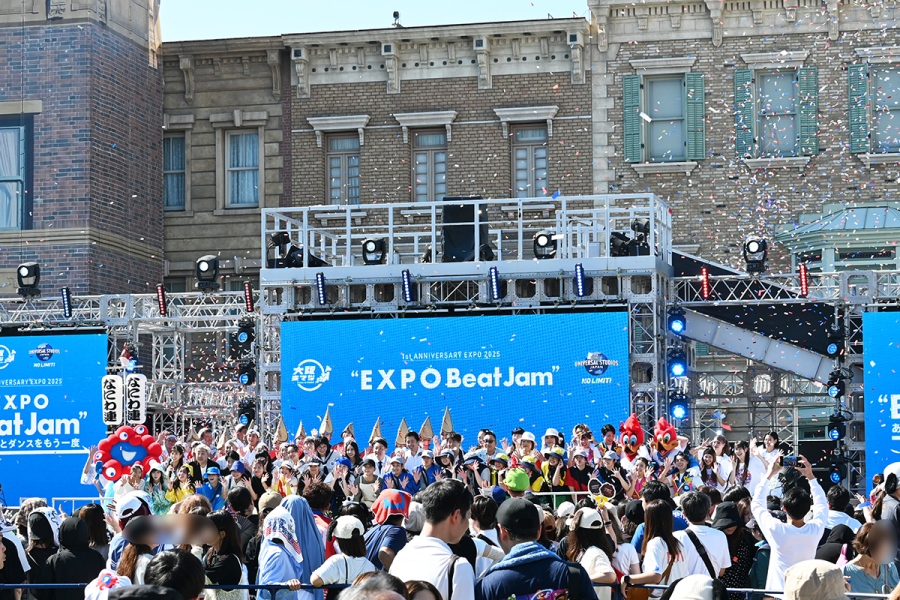usj2026_1013_12 | Lmaga.jp 『“EXPO Beat Jam”』の出演者(10月13日・USJ/Lmaga.jp撮影)