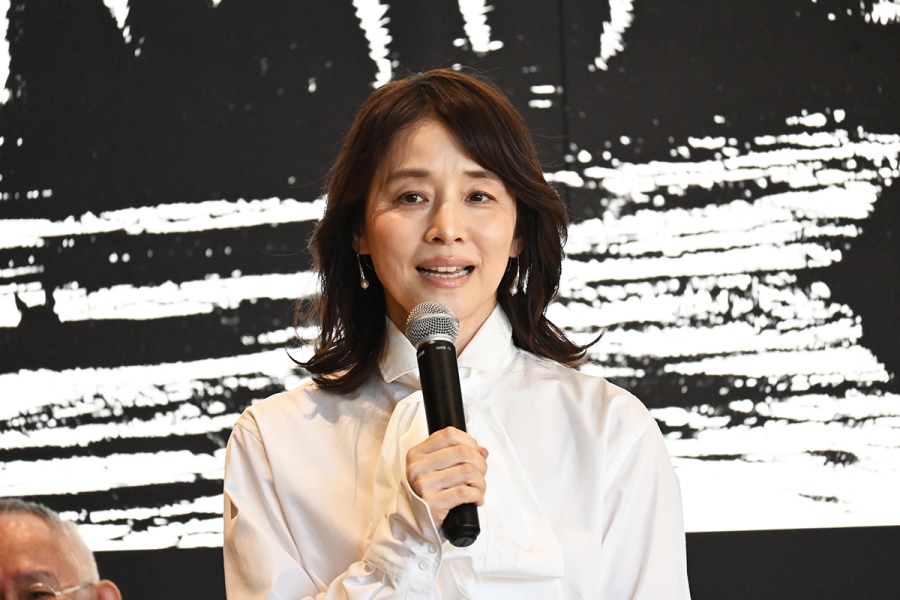 zen2026_1002_6 | Lmaga.jp 『禅とジブリ』京都展の開会式に登場した石田ゆり子(10月2日・京都市京セラ美術館/Lmaga.jp撮影)