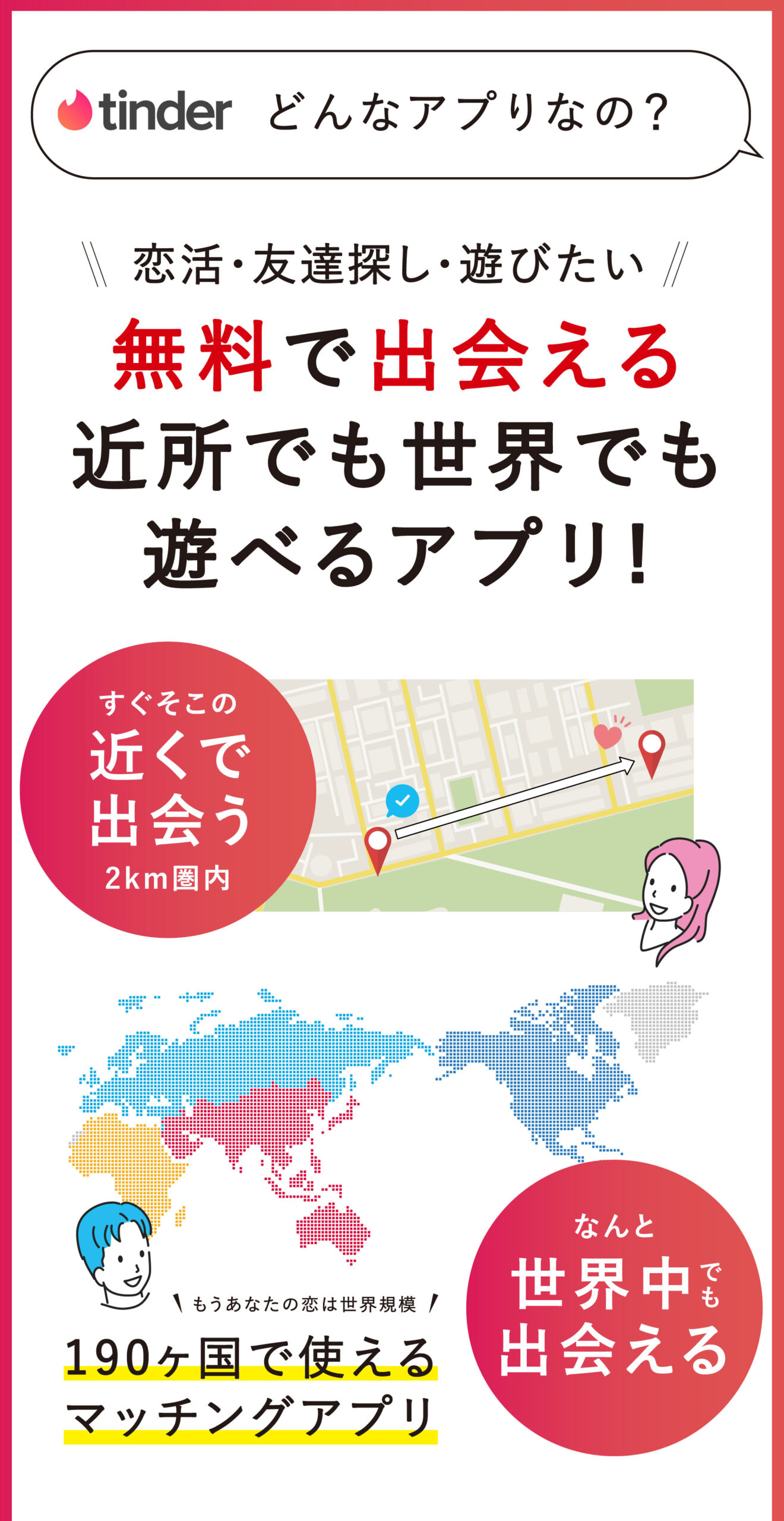 Tinder ティンダー はやばい 使い方から料金 課金の方法 口コミ評判も全て教えます Life Contents